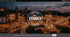Desktop Screenshot of munditravel.es